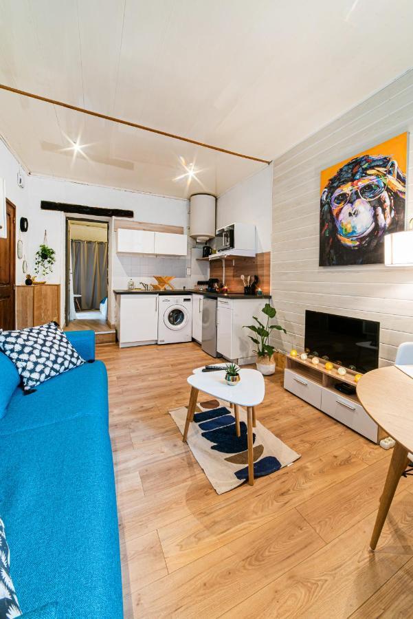 Centre Historique - Cour Privee - Arrivee Autonome Apartment อาฌ็อง ภายนอก รูปภาพ