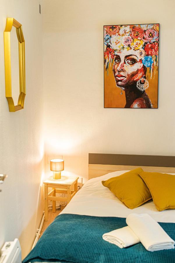 Centre Historique - Cour Privee - Arrivee Autonome Apartment อาฌ็อง ภายนอก รูปภาพ
